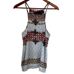 Wish Spaghetti Strap Sheer Tank Top Women's Size‎ Small